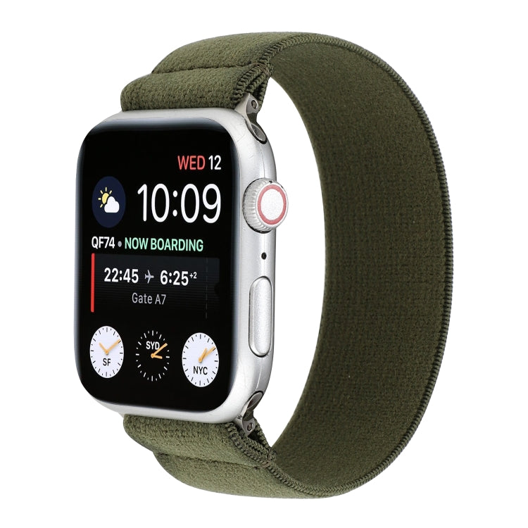 Elastic Nylon Braid Watch Band, For Apple Watch Series 8&7 45mm