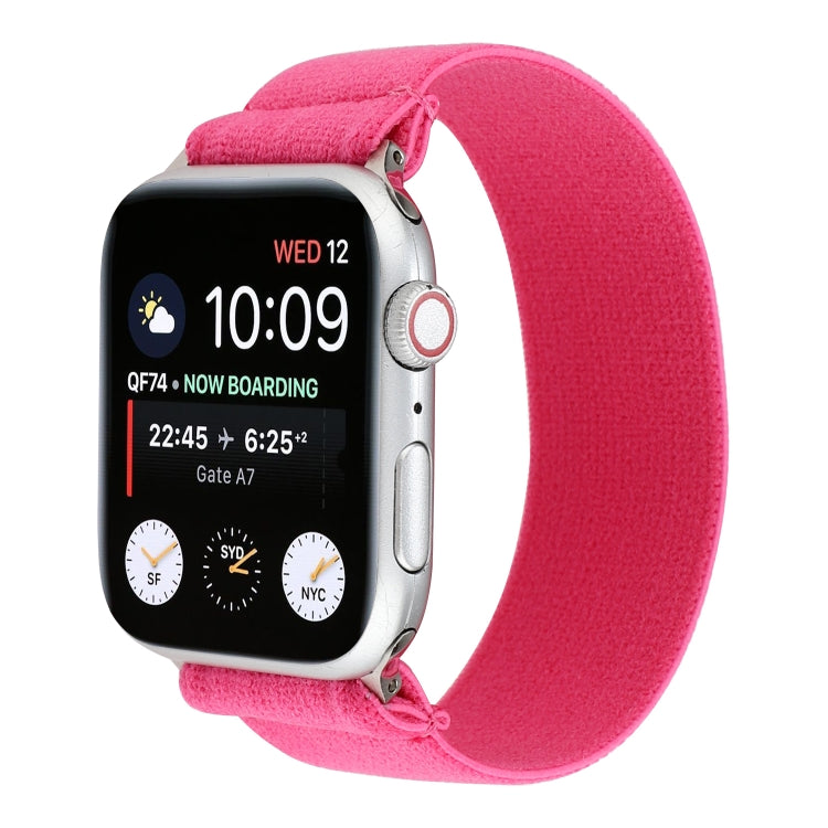 Elastic Nylon Braid Watch Band, For Apple Watch Series 8&7 45mm