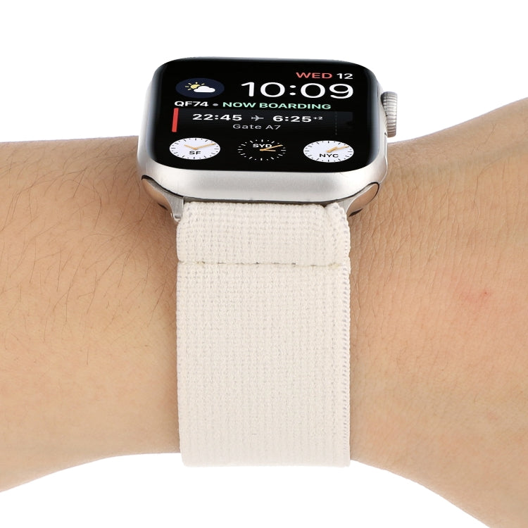 Elastic Nylon Braid Watch Band, For Apple Watch Series 8&7 41mm