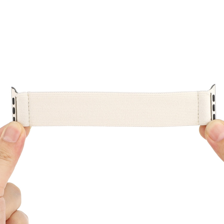 Elastic Nylon Braid Watch Band, For Apple Watch Series 8&7 41mm