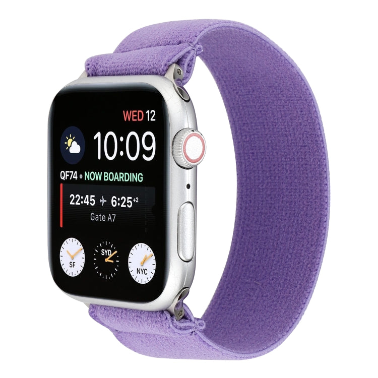Elastic Nylon Braid Watch Band, For Apple Watch Series 8&7 41mm