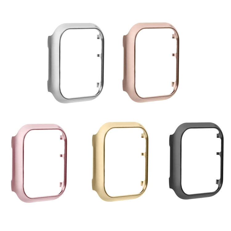 Mirror Hollow Watch Protective Case, For Apple Watch Series 8&7 45mm, For Apple Watch Series SE 2&6&SE&5&4 44mm, For Apple Watch Series 3&2&1 42mm, For Apple Watch Series 8&7 41mm