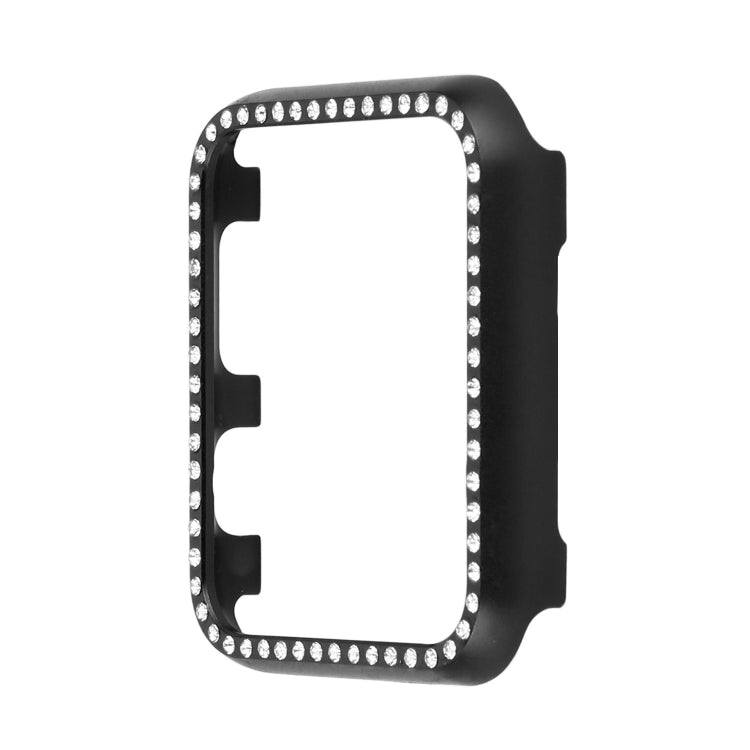 Aluminum Alloy Diamond Watch Protective Case, For Apple Watch Series 8&7 45mm, For Apple Watch Series SE 2&6&SE&5&4 44mm, For Apple Watch Series 3&2&1 42mm