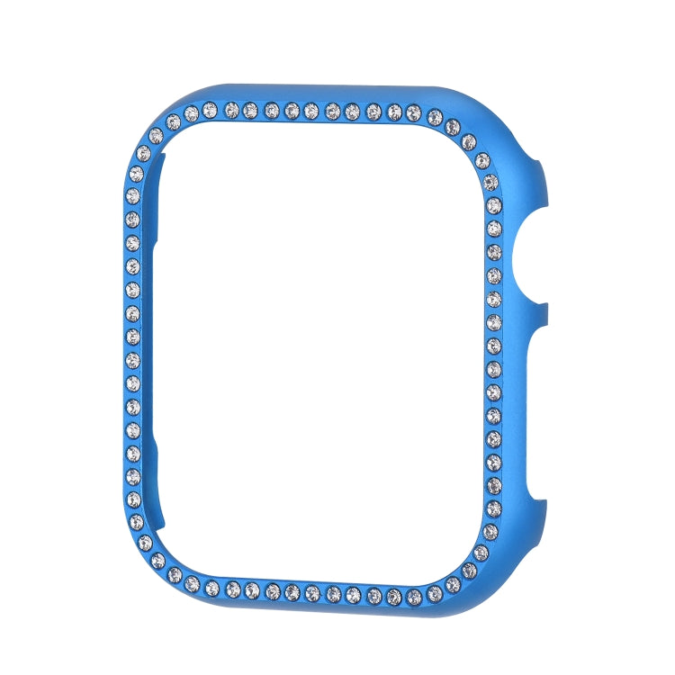 Aluminum Alloy Diamond Watch Protective Case, For Apple Watch Series 8&7 41mm, For Apple Watch Series SE 2&6&SE&5&4 40mm, For Apple Watch Series 3&2&1 38mm