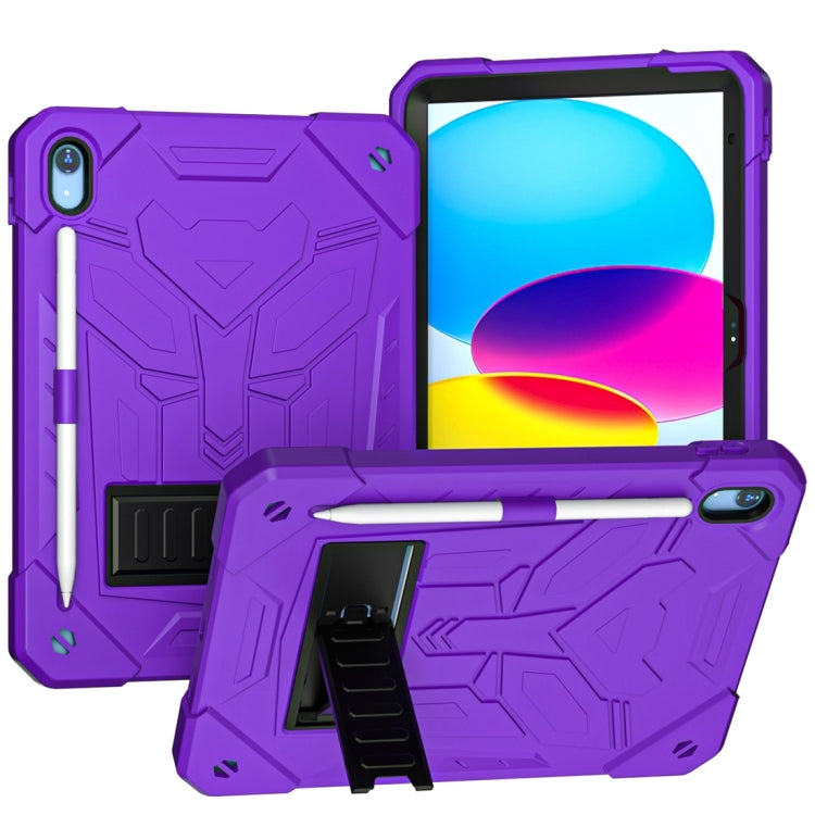 Étui antichoc en silicone et PC Bumblebee pour tablette avec support, pour iPad 10e génération 10.9 (2022)