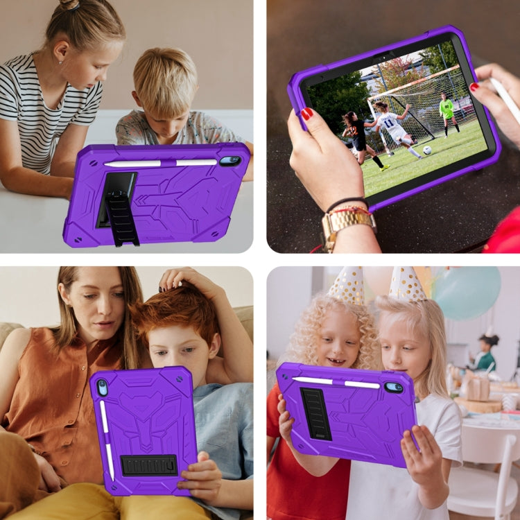 Étui antichoc en silicone et PC Bumblebee pour tablette avec support, pour iPad 10e génération 10.9 (2022)