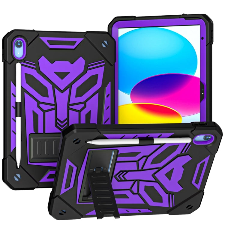 Étui antichoc en silicone et PC Bumblebee pour tablette avec support, pour iPad 10e génération 10.9 (2022)