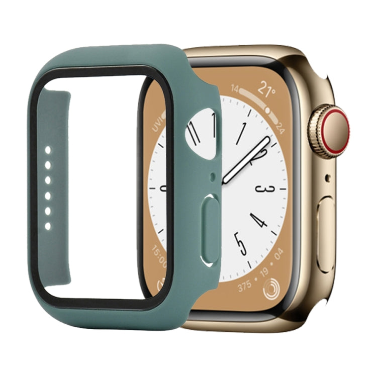 Shockproof PC+Tempered Glass Watch Protective Case, For Apple Watch Series 8&7 41mm