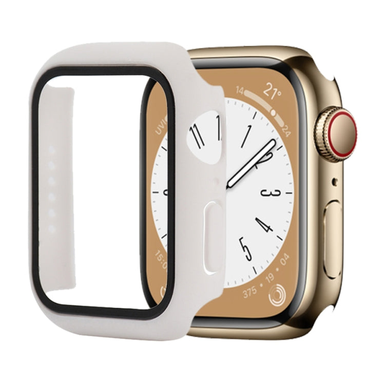 Shockproof PC+Tempered Glass Watch Protective Case, For Apple Watch Series 8&7 41mm