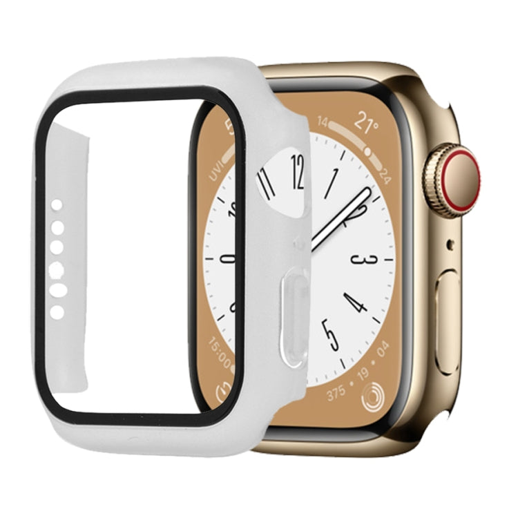 Shockproof PC+Tempered Glass Watch Protective Case, For Apple Watch Series 8&7 41mm