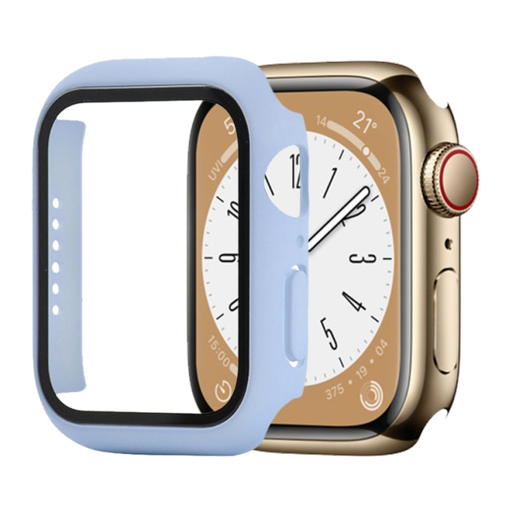 Shockproof PC+Tempered Glass Watch Protective Case, For Apple Watch Series 8&7 45mm