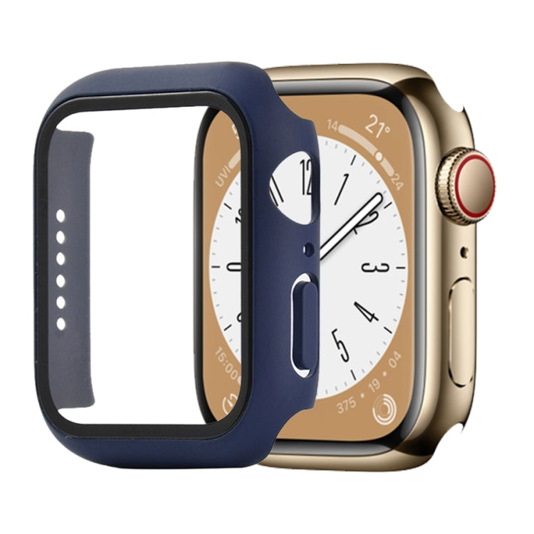 Shockproof PC+Tempered Glass Watch Protective Case, For Apple Watch Series 8&7 45mm