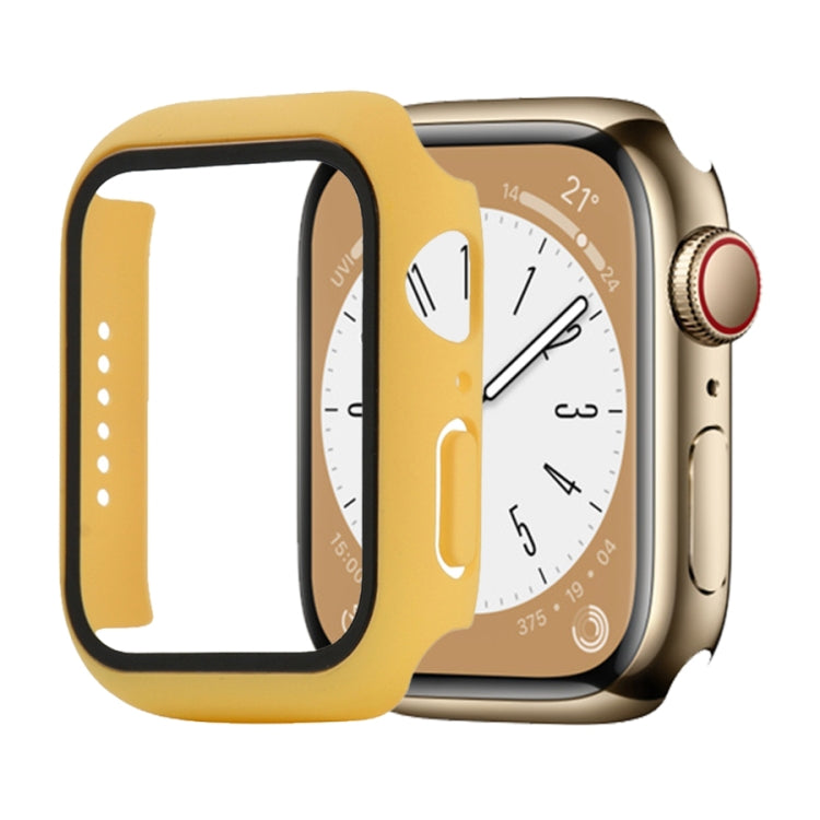 Shockproof PC+Tempered Glass Watch Protective Case, For Apple Watch Series 8&7 45mm