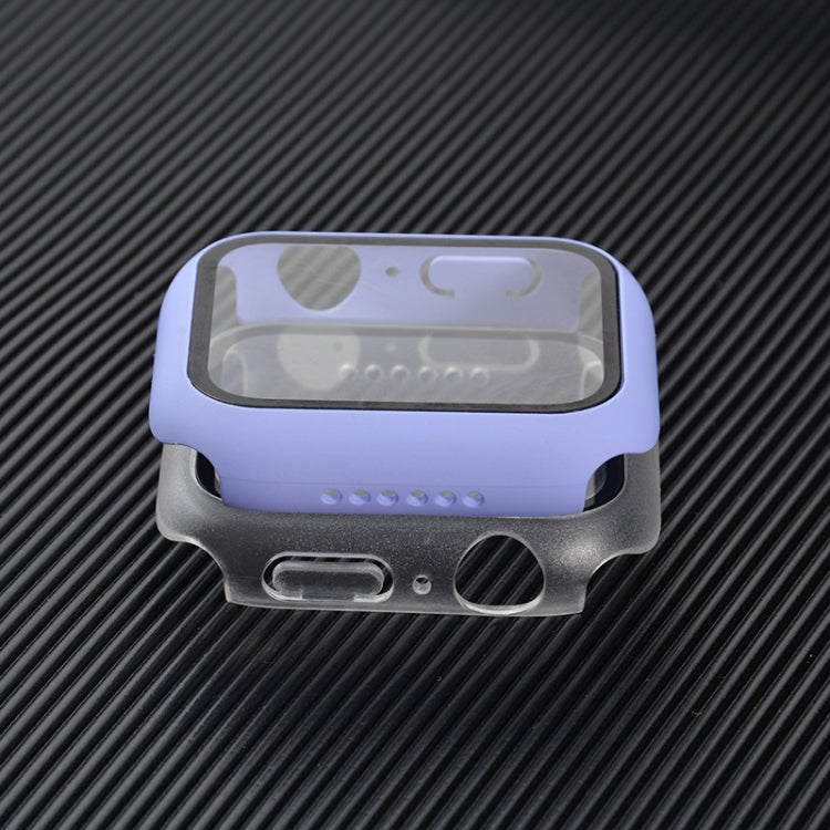 Shockproof PC+Tempered Glass Watch Protective Case, For Apple Watch Series 8&7 45mm