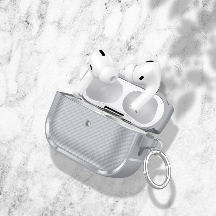 Étui pour écouteurs Photo Frame Carbon Fiber Series, pour AirPods Pro 2, AirPods Pro, AirPods 3, AirPods 1/2