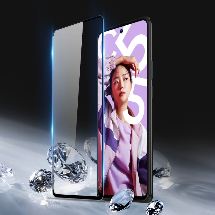 10pcs DUX DUCIS 0.33mm 9H Medium Alumina Tempered Glass Film, For Realme C55, For Xiaomi Redmi A1 / A2, For Sony Xperia 10 V