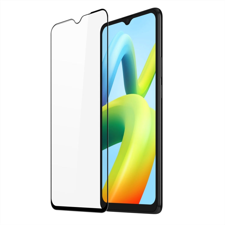 10pcs DUX DUCIS 0.33mm 9H Medium Alumina Tempered Glass Film, For Realme C55, For Xiaomi Redmi A1 / A2, For Sony Xperia 10 V