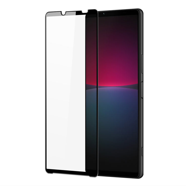 10pcs DUX DUCIS 0.33mm 9H Medium Alumina Tempered Glass Film, For Realme C55, For Xiaomi Redmi A1 / A2, For Sony Xperia 10 V