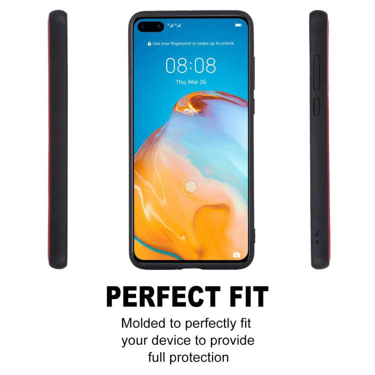 SULADA Shockproof TPU + Handmade Leather Protective Case, For Huawei Mate 20, For Huawei Mate 20 Pro, For Huawei P40, For Huawei P40 Pro, For Samsung Galaxy S20, For Samsung Galaxy S20 Plus, For Samsung Galaxy S20 Ultra