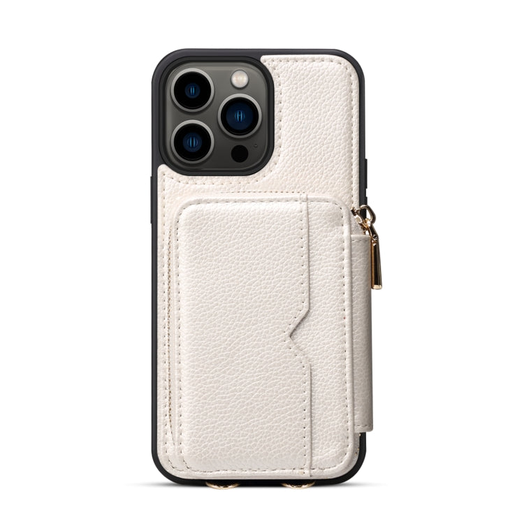 Zipper Card Slot Phone Case, For iPhone 14 Pro Max, For iPhone 14 Pro, For iPhone 14, For iPhone 14 Plus, For iPhone 13 Pro Max, For iPhone 13 Pro, For iPhone 13