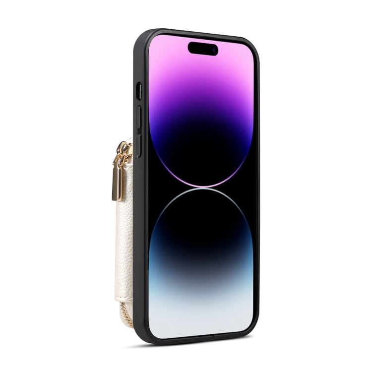 Zipper Card Slot Phone Case, For iPhone 14 Pro Max, For iPhone 14 Pro, For iPhone 14, For iPhone 14 Plus, For iPhone 13 Pro Max, For iPhone 13 Pro, For iPhone 13