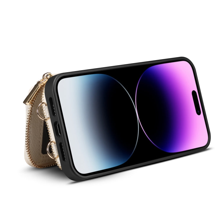 Zipper Card Slot Phone Case, For iPhone 14 Pro Max, For iPhone 14 Pro, For iPhone 14, For iPhone 14 Plus, For iPhone 13 Pro Max, For iPhone 13 Pro, For iPhone 13