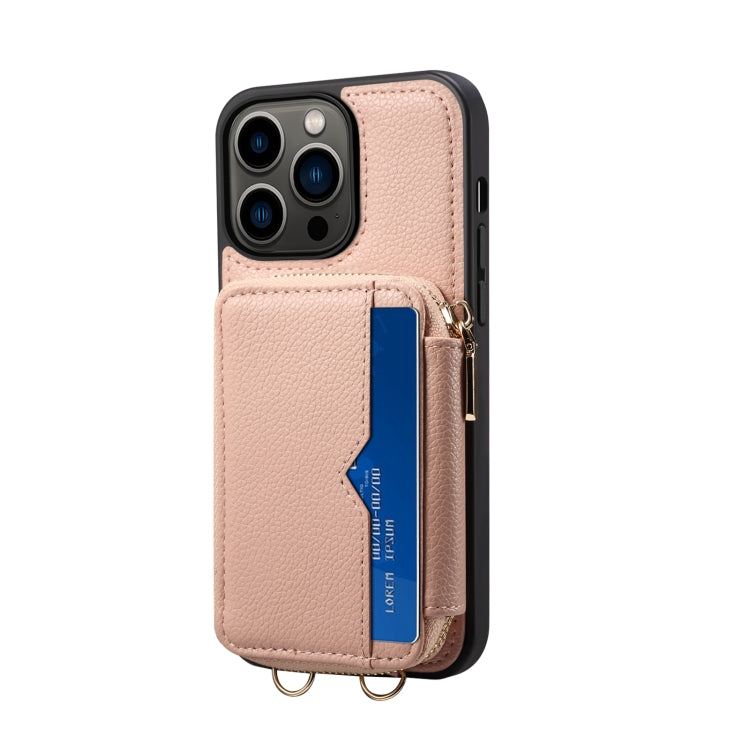 Zipper Card Slot Phone Case, For iPhone 14 Pro Max, For iPhone 14 Pro, For iPhone 14, For iPhone 14 Plus, For iPhone 13 Pro Max, For iPhone 13 Pro, For iPhone 13