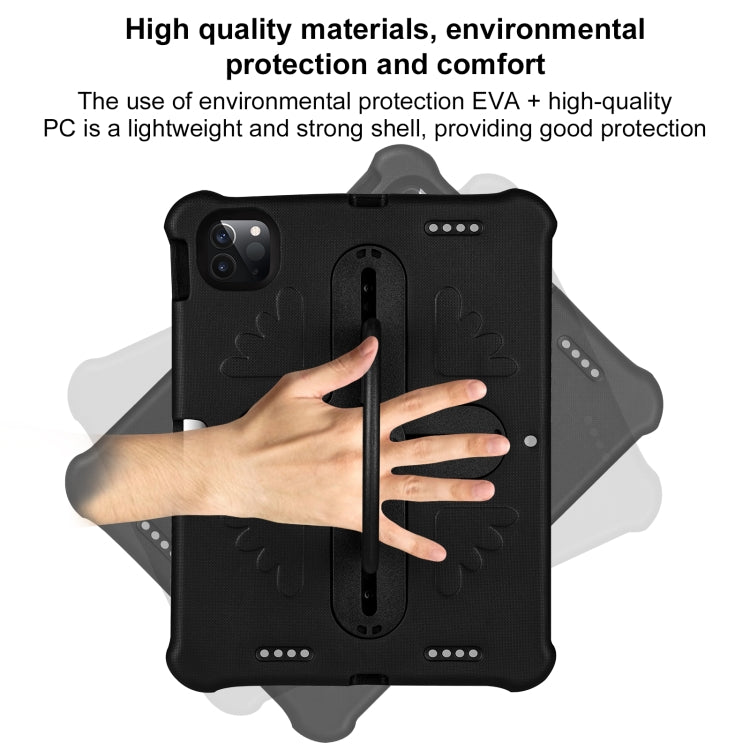 Shield 360 Rotation Handle EVA Shockproof PC Tablet Case