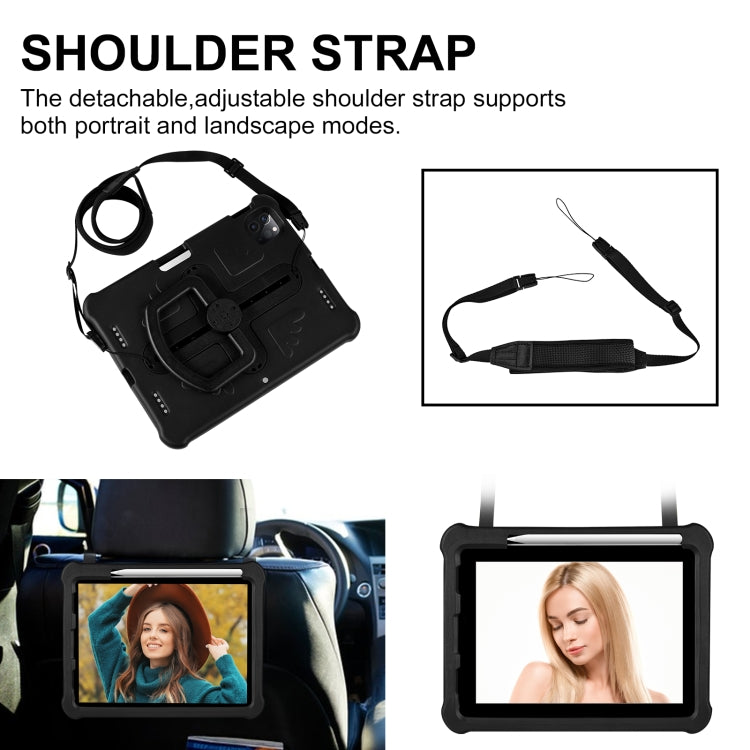 Shield 360 Rotation Handle EVA Shockproof PC Tablet Case