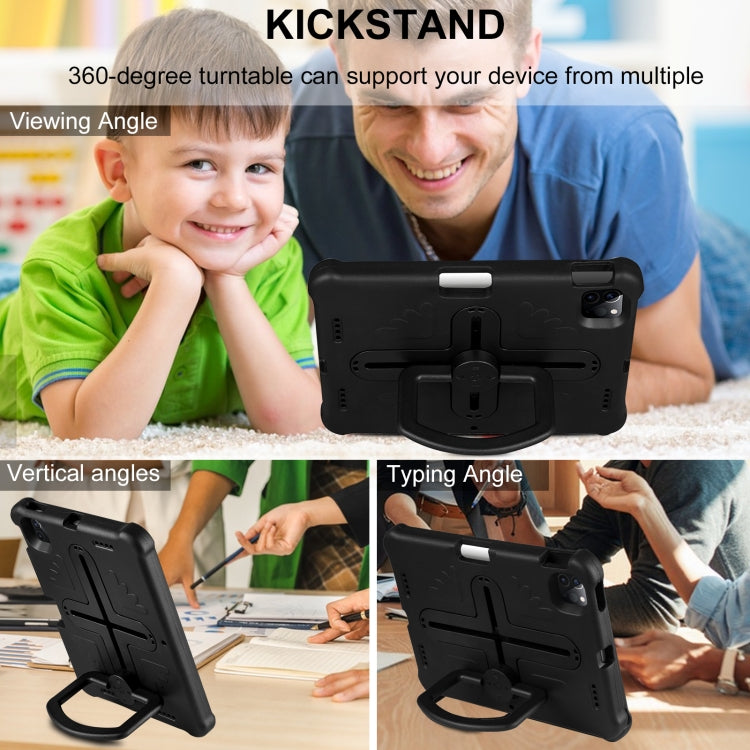 Shield 360 Rotation Handle EVA Shockproof PC Tablet Case
