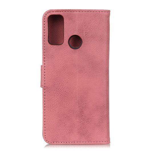 Genuine leather phone case with multiple card slots and cash compartment detail