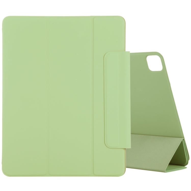 Étui magnétique en cuir PU pour iPad Air 13 (2024/2025/Pro 12.9) (2020), avec support et fonction veille/réveil.