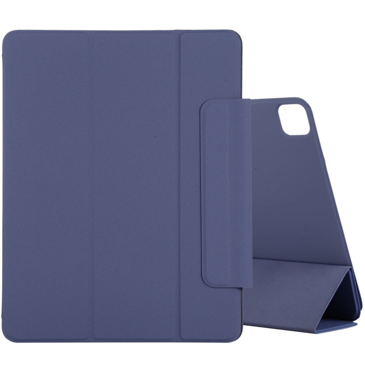 Étui magnétique en cuir PU pour iPad Air 13 (2024/2025/Pro 12.9) (2020), avec support et fonction veille/réveil.
