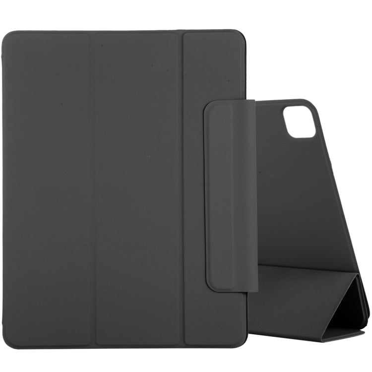 Étui magnétique en cuir PU pour iPad Air 13 (2024/2025/Pro 12.9) (2020), avec support et fonction veille/réveil.