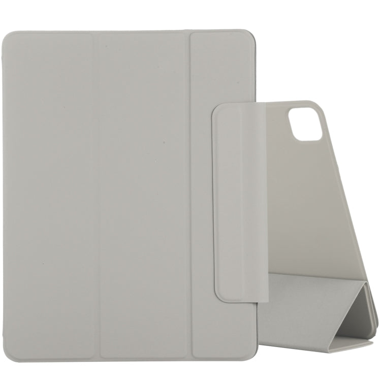 Étui magnétique en cuir PU pour iPad Air 13 (2024/2025/Pro 12.9) (2020), avec support et fonction veille/réveil.