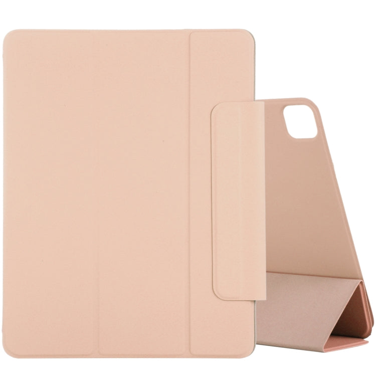 Étui magnétique en cuir PU pour iPad Air 13 (2024/2025/Pro 12.9) (2020), avec support et fonction veille/réveil.