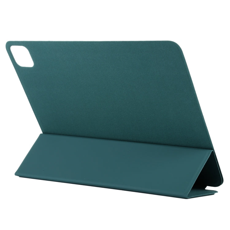 Étui en cuir PU ultra-fin à rabat horizontal, clip double face sans aimant, avec support pliable en trois parties et fonction veille/réveil