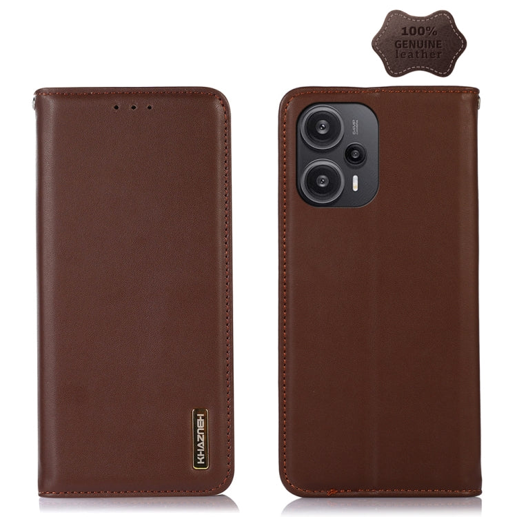 KHAZNEH Nappa Top Layer Cowhide Leather Phone Case