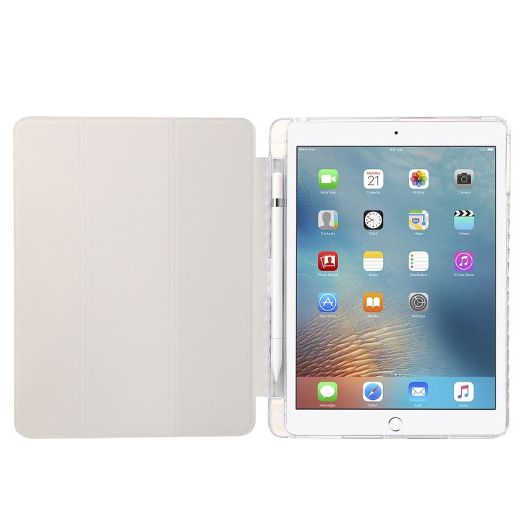 Clear Acrylic Leather Tablet Case, For iPad Air 2 / Air / 9.7 2018 / 9.7 2017, For iPad Pro 11 2022/ 2021 / 2020 / 2018, For iPad Air 13 2025 / 2024 / Pro 12.9 2022/ 2021 / 2020 / 2018
