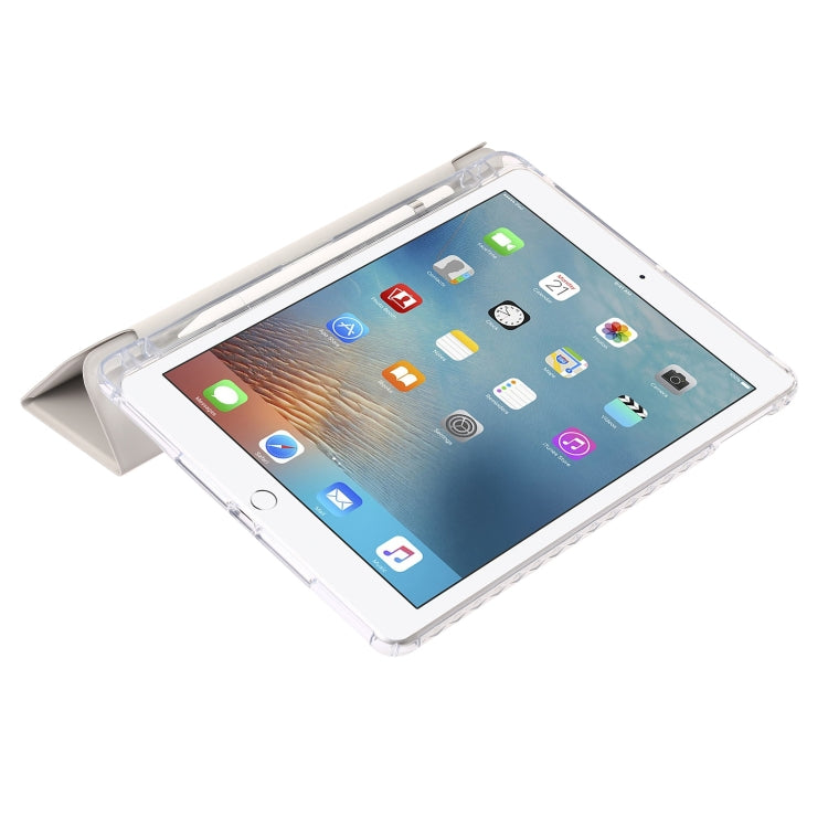 Clear Acrylic Leather Tablet Case, For iPad Air 2 / Air / 9.7 2018 / 9.7 2017, For iPad Pro 11 2022/ 2021 / 2020 / 2018, For iPad Air 13 2025 / 2024 / Pro 12.9 2022/ 2021 / 2020 / 2018