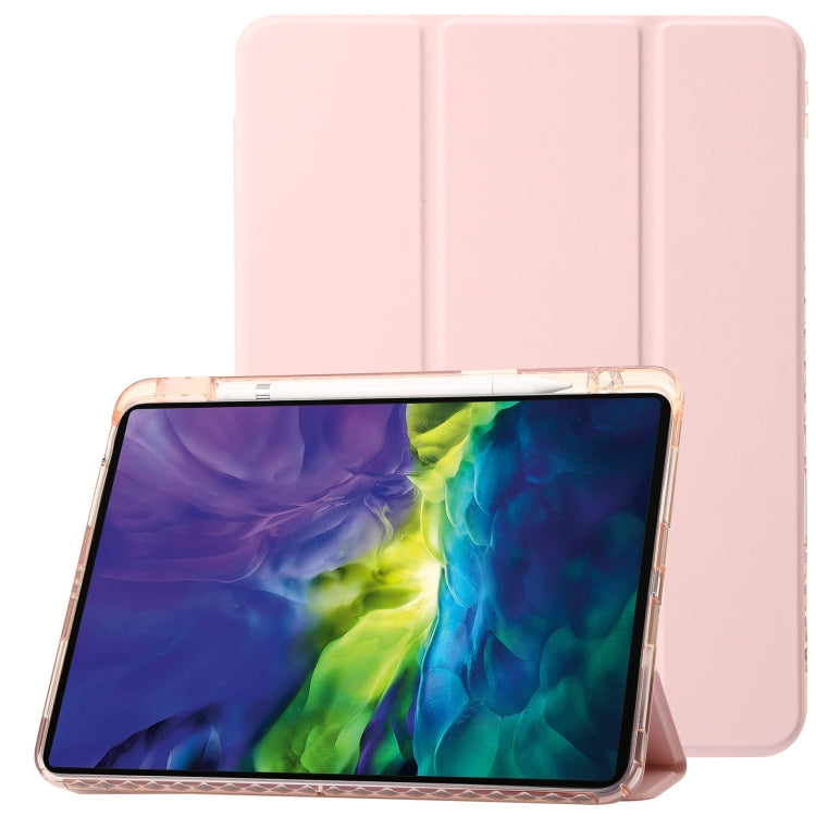 Clear Acrylic Leather Tablet Case, For iPad Air 2 / Air / 9.7 2018 / 9.7 2017, For iPad Pro 11 2022/ 2021 / 2020 / 2018, For iPad Air 13 2025 / 2024 / Pro 12.9 2022/ 2021 / 2020 / 2018