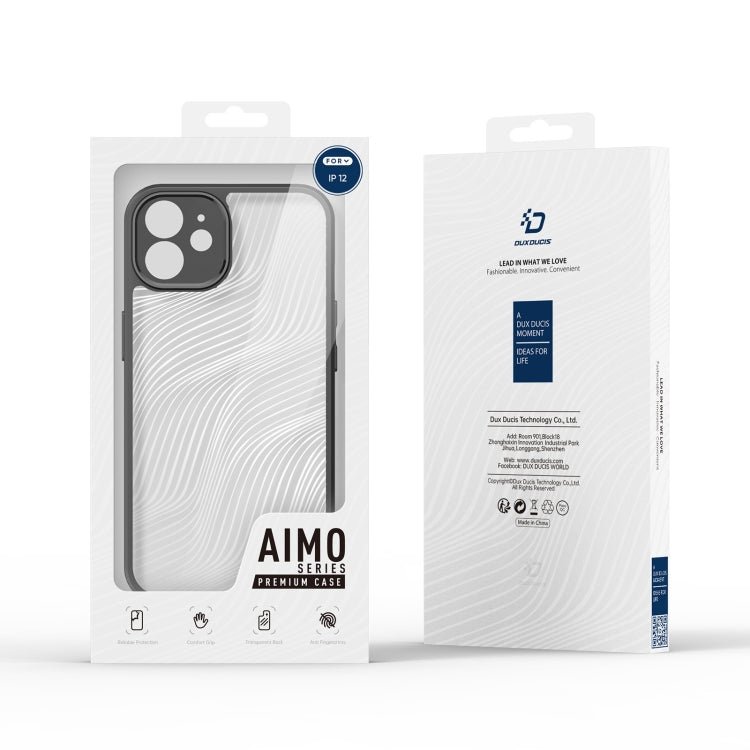 DUX DUCIS Aimo Series  Frosted Feel Phone Case, For iPhone 12