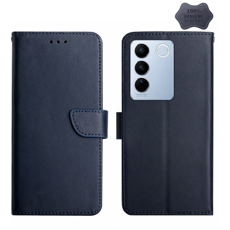 Genuine Leather Fingerprint-proof Horizontal Flip Phone Case, For Motorola Moto G Power 2023, For Motorola Moto G Stylus 5G 2023, For Sony Xperia 1 V, For Sony Xperia 10 V, For vivo V27, For Samsung Galaxy F14 5G Global, For Xiaomi 13 Ultra