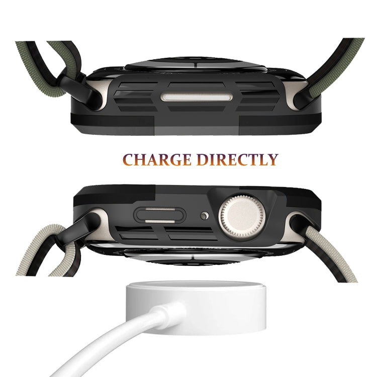 Armor Frame Watch Case, For Apple Watch Series SE 2&6&SE&5&4 40mm, For Apple Watch Series 8 & 7 41mm, For Apple Watch Series SE 2&6&SE&5&4 44mm, For Apple Watch Series 8 & 7 45mm