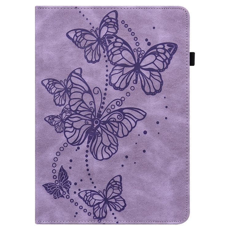 Embossed Butterfly Pattern Leather Tablet Case, For Xiaomi Pad 6