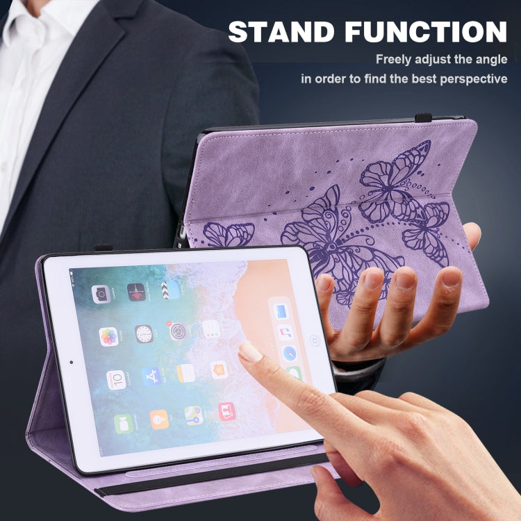 Embossed Butterfly Pattern Leather Tablet Case, For Xiaomi Pad 6