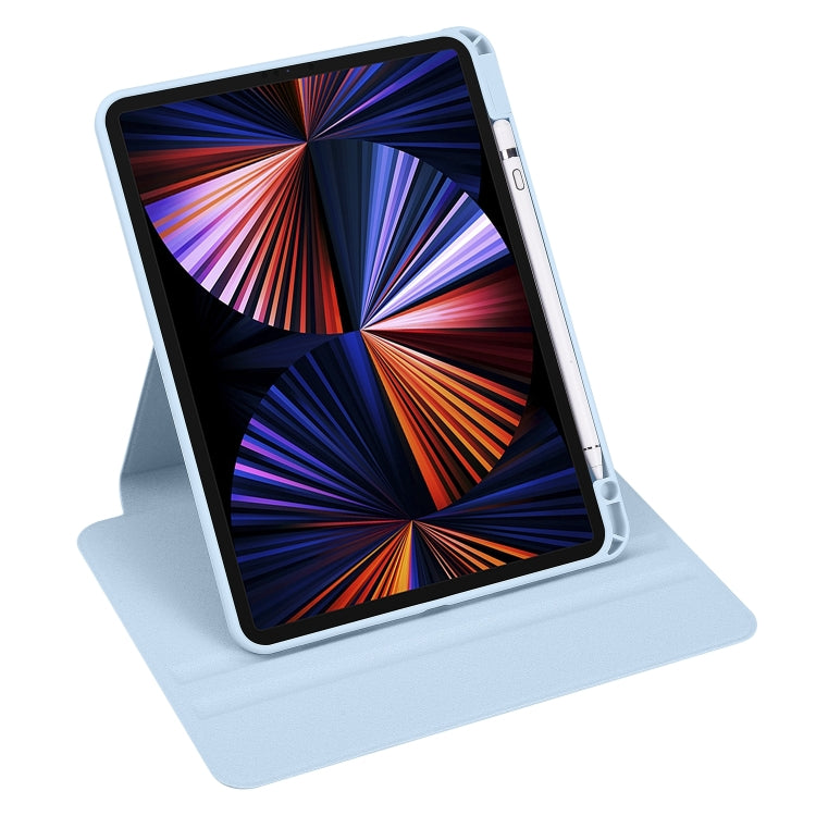Étui en cuir acrylique rotatif à 360 degrés pour tablette, pour iPad Air 13 (2025/2024/Pro 12.9) (2022), iPad Air 13 (2024/Pro 12.9) (2022/2021/2020/2018)
