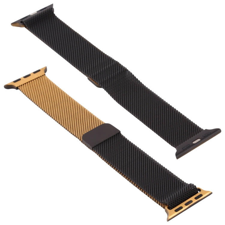 Milanese Gradient Stainless Steel Watchband, For Apple Watch Series 7 41mm / 6 & SE & 5 & 4 40mm / 3 & 2 & 1 38mm, For Apple Watch Ultra 49mm / Series 8&7 45mm / SE 2&6&SE&5&4 44mm / 3&2&1 42mm�����������������������������������������������������������...