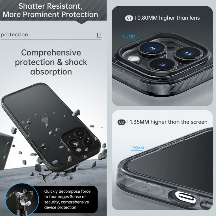 Coque de téléphone Rock Crystal Armor en TPU et PC antichoc