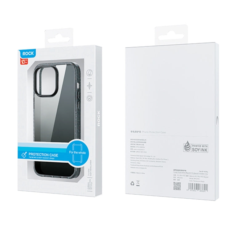 Coque de téléphone Rock Crystal Armor en TPU et PC antichoc